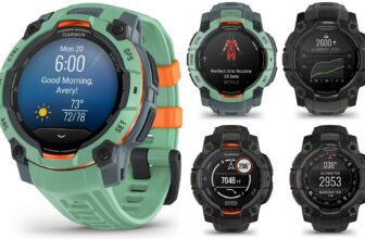 Garmin Instinct 3 Rugged GPS Smartwatch w/ Built-In Flashlight, AMOLED or Solar