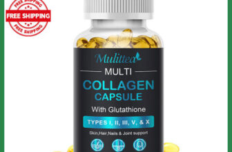 Multi Collagen Complex Hair Skin Nails Bone Health Premium Collagen 120Capsules