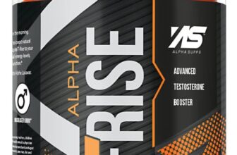 Alpha Supps T-RISE Premium Testosterone Booster Men Muscle Libido Test 90 Caps