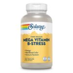 VITAMIN B-COMPLEX Supplement Support Energy Immune System Vegan 240ct SOLARAY