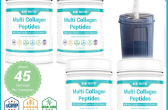 Lot 1LB Multi Collagen Protein VC Powder Hydrolyzed Peptides Types I II III V X