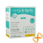 BIO Ca+K+Mg+Zn with Vitamin D3 28 Sachets Bones Teeth Muscle Nervous System