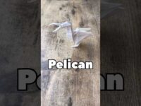 EASY ORIGAMI PELICAN TUTORIAL | DIY PAPER PELICAN ORIGAMI WORLD CRAFT | HOW TO MAKE PAPER BIRDS