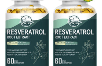 Resveratrol Capsules 1200mg Maximum Strength AntiAging Supplement Antioxidant