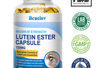Lutein Esters 120 Capsules – Contains Zinc,Lutein,Bilberry, Etc. – Vision Health