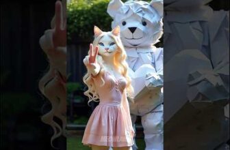 Origami Art | Who is Best? AI Cat Story #shorts #cat #kitten #story #ai #catlover