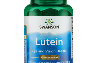 Swanson Lutein Softgels, 40 mg, 60 Count