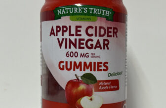 Nature’s Truth 600mg Apple Cider Vinegar Gummies-75ct.-Apple Flavor