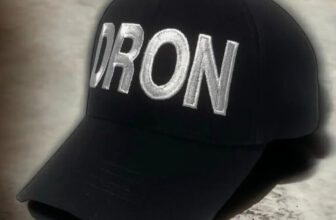 Cap (baseball cap) with DRON symbols Black💛💙