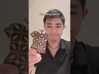 Tutorial bikin origami batik👔 #origami