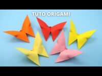 Comment faire un papillon en papier – Origami Facile TUTO