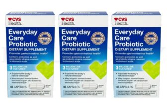CVS Health Everyday Care Probiotic 45 Capsules Each Lot of 3