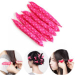 10 Pcs Hair column Night Sleep sponge curling iron curler elastic soft pillow hair curl DIY sponge hair styling column tool