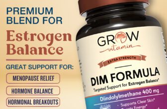 Dr. Berg’s Estrogen Balance DIM (Diindolylmethane) Healthy Estrogen 60 capsules