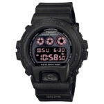 Casio Men’s Watch G-Shock Quartz Alarm Black Digital Dial Resin Strap DW6900MS-1