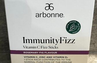 30 Arbonne Immunity Fizz Sticks Rosemary Fig Flavour RRP £66