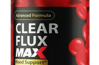 (1 Pack) Clear Flux MAX Pills, ClearFlux Blood Cleanse, Blood Support Formula