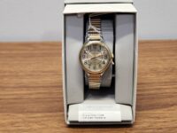 Viewpoint by Timex CC3D82500 Women’s 2-Tone Expansion Watch Champagne Dial ~ NEW