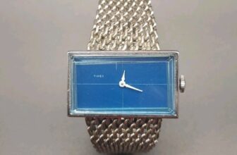 TIMEX Watch Men’s Vintage TV Style TIMEX Mechanical Wind Milanese Wristwatch 7″