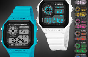 Men Waterproof Digital Sports Watch Military Tactical LED Backlight Wristwatch