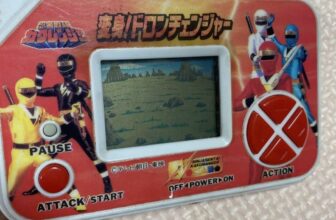 Ninja Sentai Kakuranger Transformation Dron Changer Retro Game Watch
