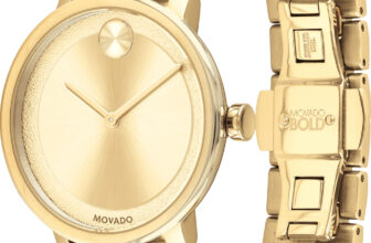 Movado Women’s Watch Pale Gold Sugar Dial Stainless Steel Bracelet 3600502