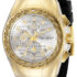 Men’s Gold-Tone Casio World Time Stainless Steel Watch A500WGA-9