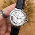 Mens Minimalist Ultra Thin Fashion Stainless Steel Mesh Belt Quartz Wrist Watch