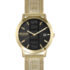 Philipp Plein Womens Queen IP Yellow Gold 36mm Strap Fashion Watch