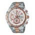 Lady Stainless Steel Band Double Crystal Heart Watches Quartz Analog Wrist Watch