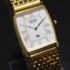 Women Simulated Diamond Bling Square Dial Bracelet Band Quartz Dress Wrist Watch