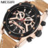 Michael Kors MK8579 Pavé Crystal Lexington Gold Bracelet Chronograph Men’s Watch