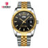 Business Casual Fashion Waterproof Quartz Senior Men’s Wristwatch