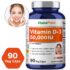 Youtheory Immune+ Daily Wellness Organic Mushrooms Vitamin C, D3 & Zinc, 60 Caps