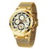 Citizen Eco-Drive Women’s Date Gold-Tone Case Leather Band 30mm Watch GA1052-04E