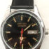 Vintage Seiko 5 Automatic  Mens Wrist Watch Blue Dial day- date Free Shipping