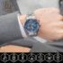 Men Watch Fashion Chronograph Leather Quartz Watches Waterproof Men’s Wristwatch