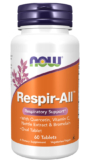 NOW Foods Respir-All 60 Tablets Quercetin, Vit C, Nettle Extract 01/2026EXP