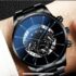 Fashion Men’s Sports Waterproof Watch LED Large Digital Multifunction Wristwatch