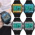 SKMEI Men Watch Large Dial Digital Quartz Sport Stopwatch Leather Wristwatch New