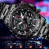 Waterproof Men Watch Silicone Quartz Luxury Military Sport Chronograph Luminous