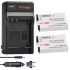 EN-EL23 ENEL23 EN EL23 Battery +LED USB Dual Charger with Type C port For Nikon COOLPIX P900, P610, P600, B700, S810c Camera