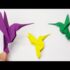 Como Fazer Flor Super Fácil de Origami [How to Make a Very Easy Origami Flower]