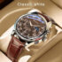 Business Watch Waterproof Men Stainless Steel Quartz Luminous Classic Wristwatch