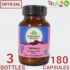 60 vegetarian capsules containing vitamin D3 and organic coconut oil