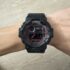 Men’s Watch New Black Leather Band Quartz Anolog Automatic Casual Wristwatch