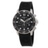 Invicta Lefty Chronograph Black Dial Black Leather Men’s Lefty Watch 3332