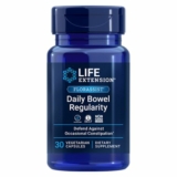 Life Extension Daily Bowel Regularity Constipation Relief Digestive Health 30CAP