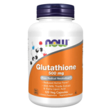 NOW FOODS Glutathione 500 mg 120 Veg Capsules