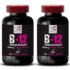 Daily Essentials – B-12 METHYLCOBALAMIN – Energizing Power 2 Bottles 200 Tablets